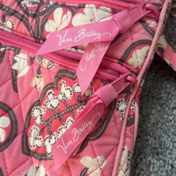 Pink Paisley Vera Bradley Crossbody Bag - Picture 6 of 7